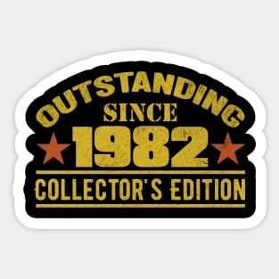 Outstanding Since 1982 Sticker